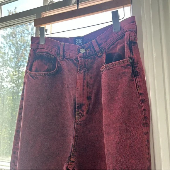 NWOT BGE Berry Shaker Baggy Jeans - Picture 2 of 8